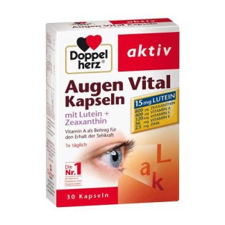 Doppelherz Augen Vital kaps a 30, Za održavanju normalnog vida danju i noću
