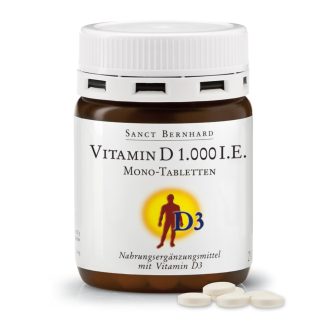 Vitamin D 1000 I.E. a 250 tbl Sanct Bernhard