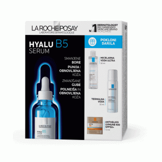 LA ROCHE-POSAY HYALU B5 SERUM 30ML PROMO(TERMALNA+MICELARNA+SPF)