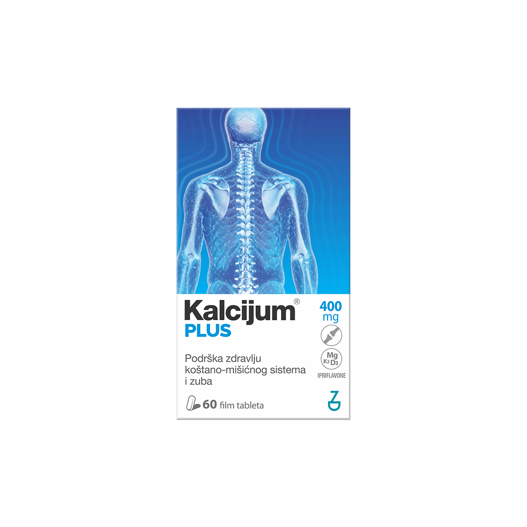 KALCIJUM PLUS FILM TBL 30X400MG - Slika 2