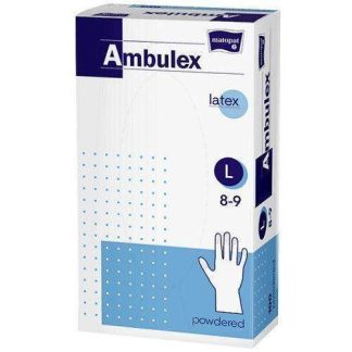 Ambulex Latex L rukavice za jednokratnu upotrebu, 100 komada