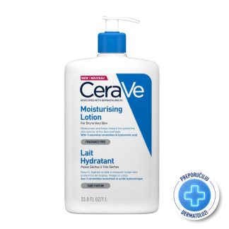 CeraVe Hidratantni losion za normalnu do suhu kožu, 1000 ml