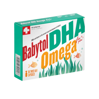 4U Pharma Babytol DHA Omega, 30 twist-off kapsula