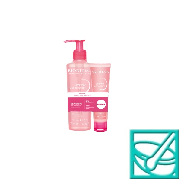 BIODERMA SENSIB.gel MOUSSANT 200ml+45ml GRATIS