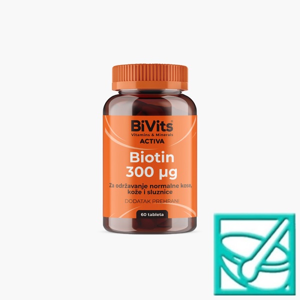 BIVITS ACTIVA BIOTIN tbl a60