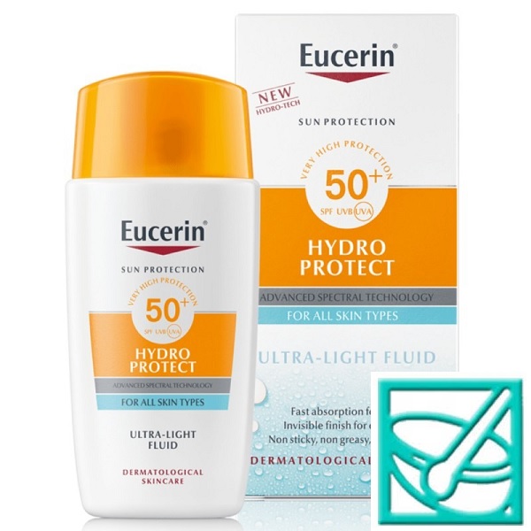 EUCERIN SUN 66961 HYDRO PROTECT losion lagani SPF50+ 50ml - Slika 2