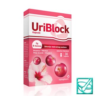 HAMAPHARM URIBLOCK caps a30