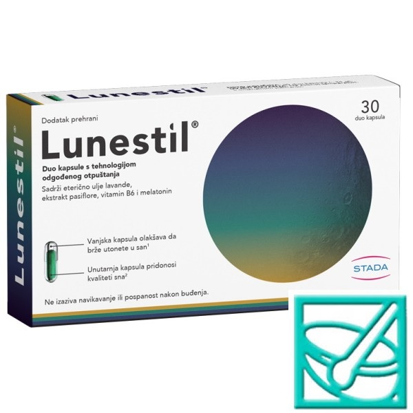 LUNESTIL DUO caps 30x1mg