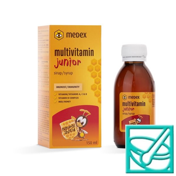 MEDEX MULTIVITAMIN JUNIOR SIRUP 150ml - Slika 2