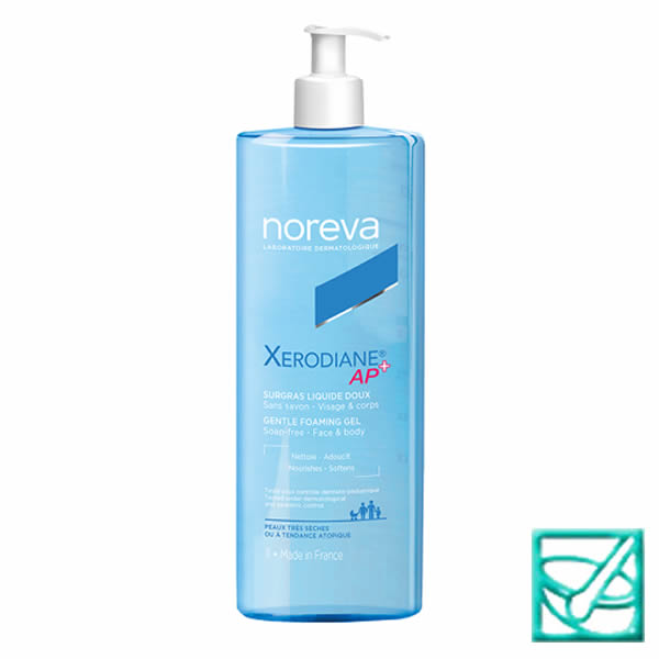 NOREVA XERODIANE AP+ nježni pjenušavi gel 1L