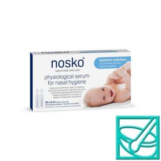 NOSKO fiziološka otop. boč. 20x5ml
