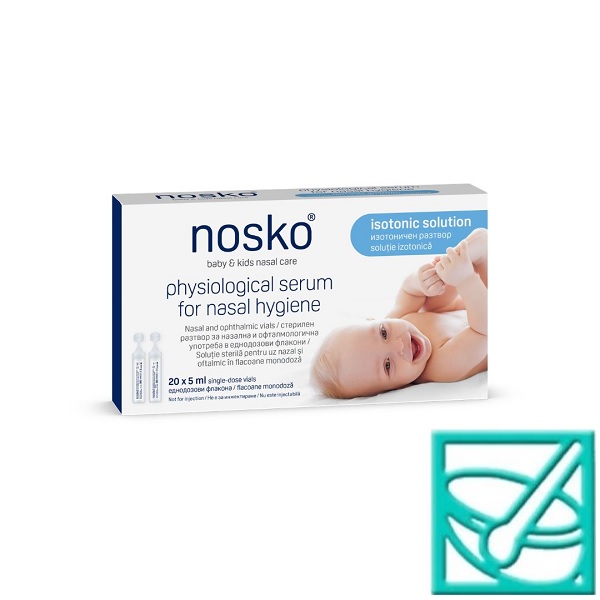 NOSKO fiziološka otop. boč. 20x5ml