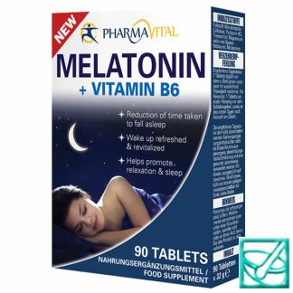 PHARMAVITAL MELATONIN+vit. B6 tbl a 90