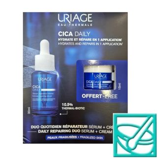 URIAGE CICA DAILY SET serum 30ml+krema 15ml SET