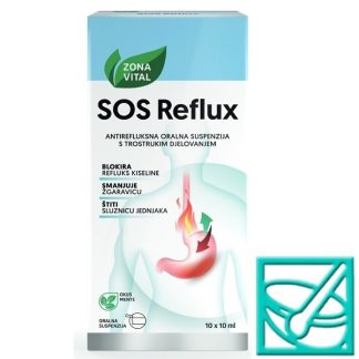 ZONA VITAL SOS REFLUX vrećice 10x10ml