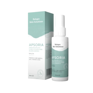 BELUPO SKIN SOLUTION APSORIA EMULZIJA KOD KOŽE SKLONE LJUSKANJU 100ML HIDRATIZIRA I VLAŽI NADRAŽENU KOŽU