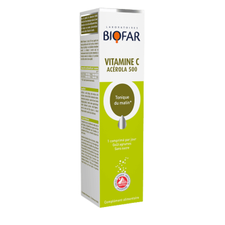 Biofar Vitamin C 500mg, 20 šumećih tableta