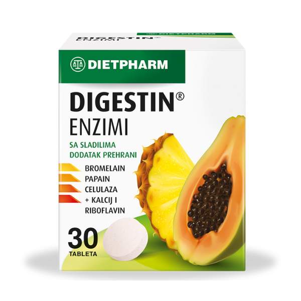 Dietpharm Digestin enzimi, tablete - Slika 2