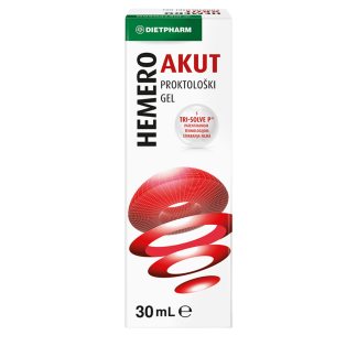 Dietpharm Hemero AKUT proktološki gel 30ml