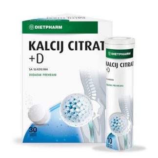Dietpharm Kalcij Citrat + D šumeće tablete