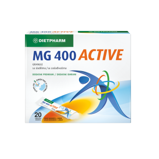 Dietpharm MG 400 Active granule, 20 vrećica s granulama