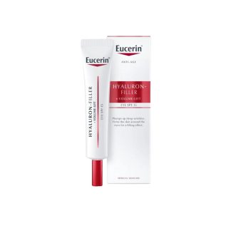 Eucerin Hyaluron-Filler + Volume-Lift krema za područje oko očiju SPF 15 15 ml