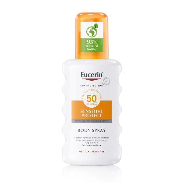 Eucerin Sun Sensitive Protect Body sprej SPF50+, 200 ml - Slika 2
