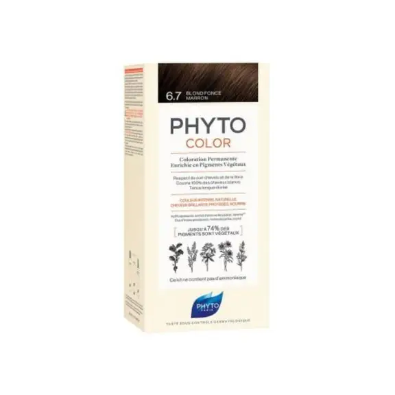Phyto Phytocolor boja za kosu – 6.7 KESTENJASTO TAMNO PLAVA