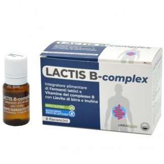 LACTIS B COMPLEX BOČICE (8 BOČICA), Dodatak prehrani mliječnih bakterija i vitamina B-kompleksa s pivskim kvascem i inulinom