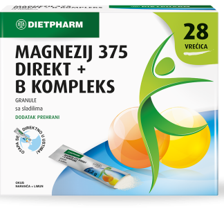Magnezij 375 Direkt + B kompleks granule