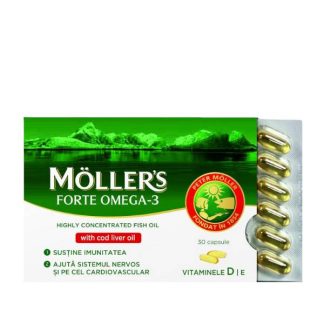Mollers Omega-3 Forte, kapsule