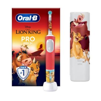 Oral-B Pro Kids Lion King električna zubna četkica + Putna torbica