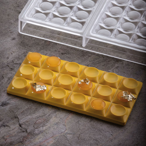 POLIKARBONATNI KALUP ZA ČOKOLADNE TABLE BRICKS - Slika 2