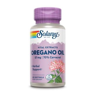 Solaray Oregano Oil 70% Carvacrol Extract perle