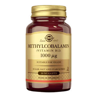 Solgar Methylcobalamin 1000mcg, 30 sublingvalnih tableta