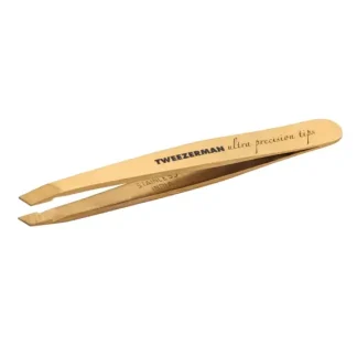 Tweezerman Mini pinceta s kosim vrhom Ultra precision