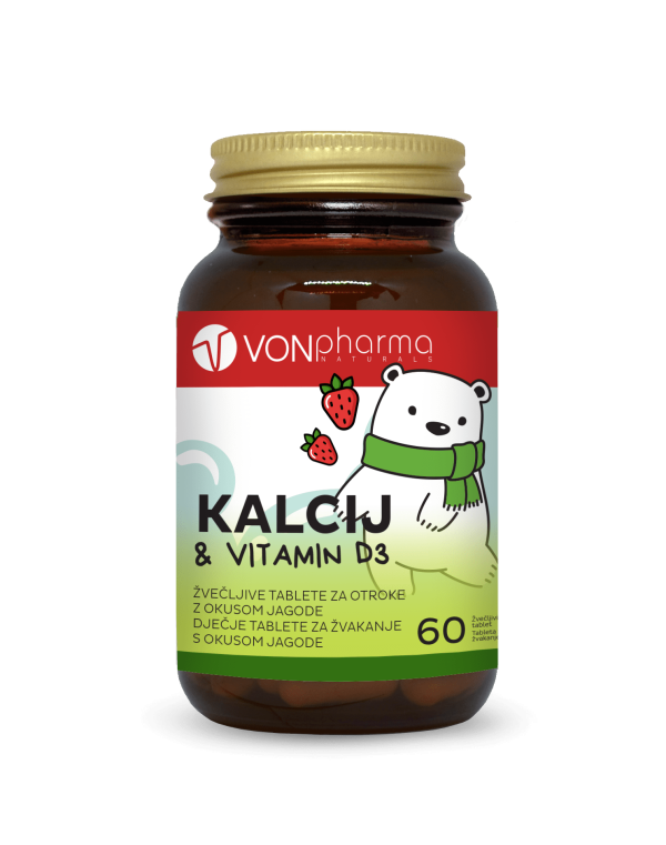 VONpharma Kalcij i Vitamin D3 za djecu