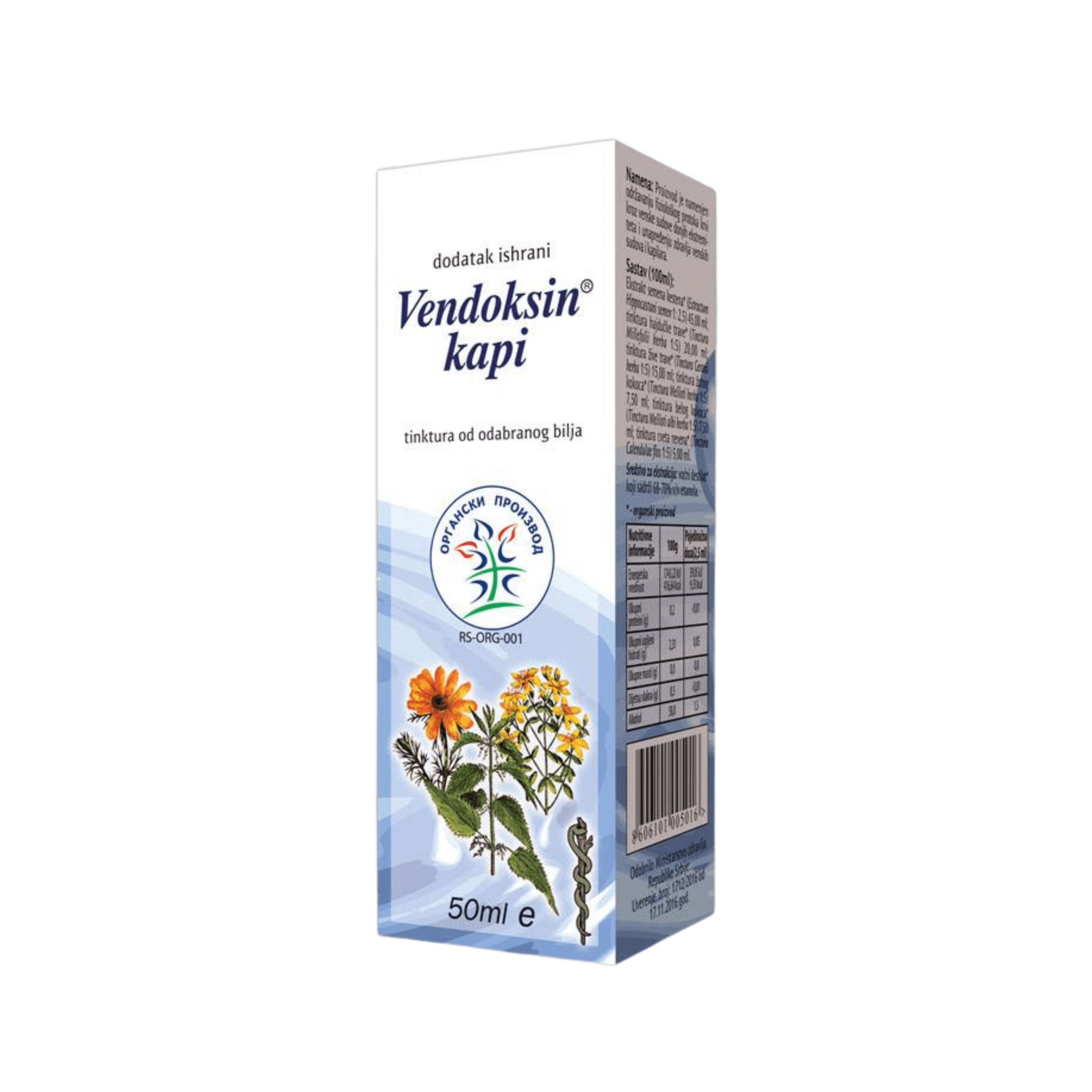 Vendoksin kapi, 50ml