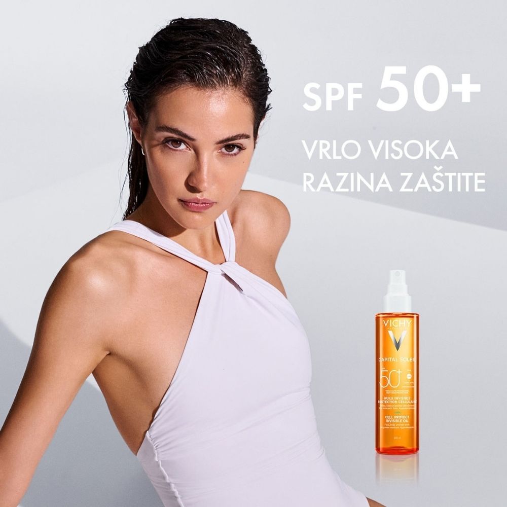 Vichy Capital Soleil Cell Protect ulje SPF50+, 200 ml - Slika 9