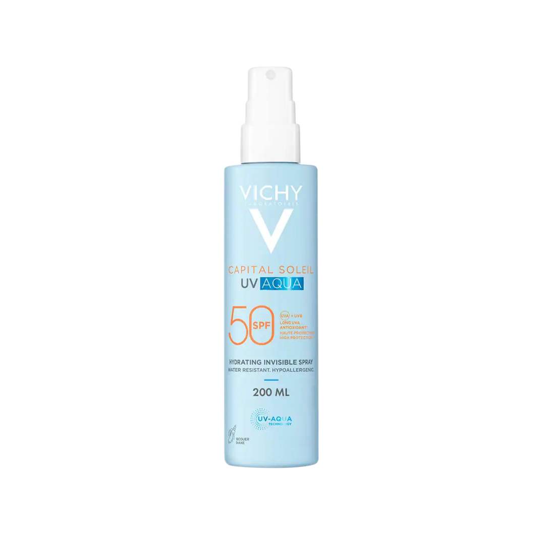 Vichy Capital Soleil UV Aqua hidratacijski sprej za lice i tijelo SPF 50+ 200 ml - Slika 2