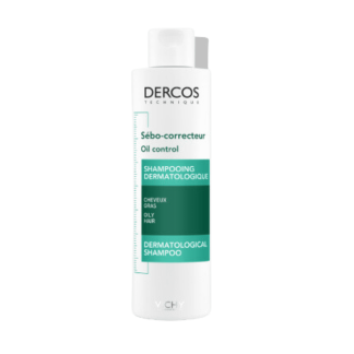 Vichy Dercos Šampon za regulaciju masnoće vlasišta i sebuma, 200ml