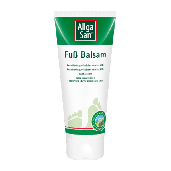 Allga San Balzam za stopala s eteričnim uljem planinskog bora 100 ml