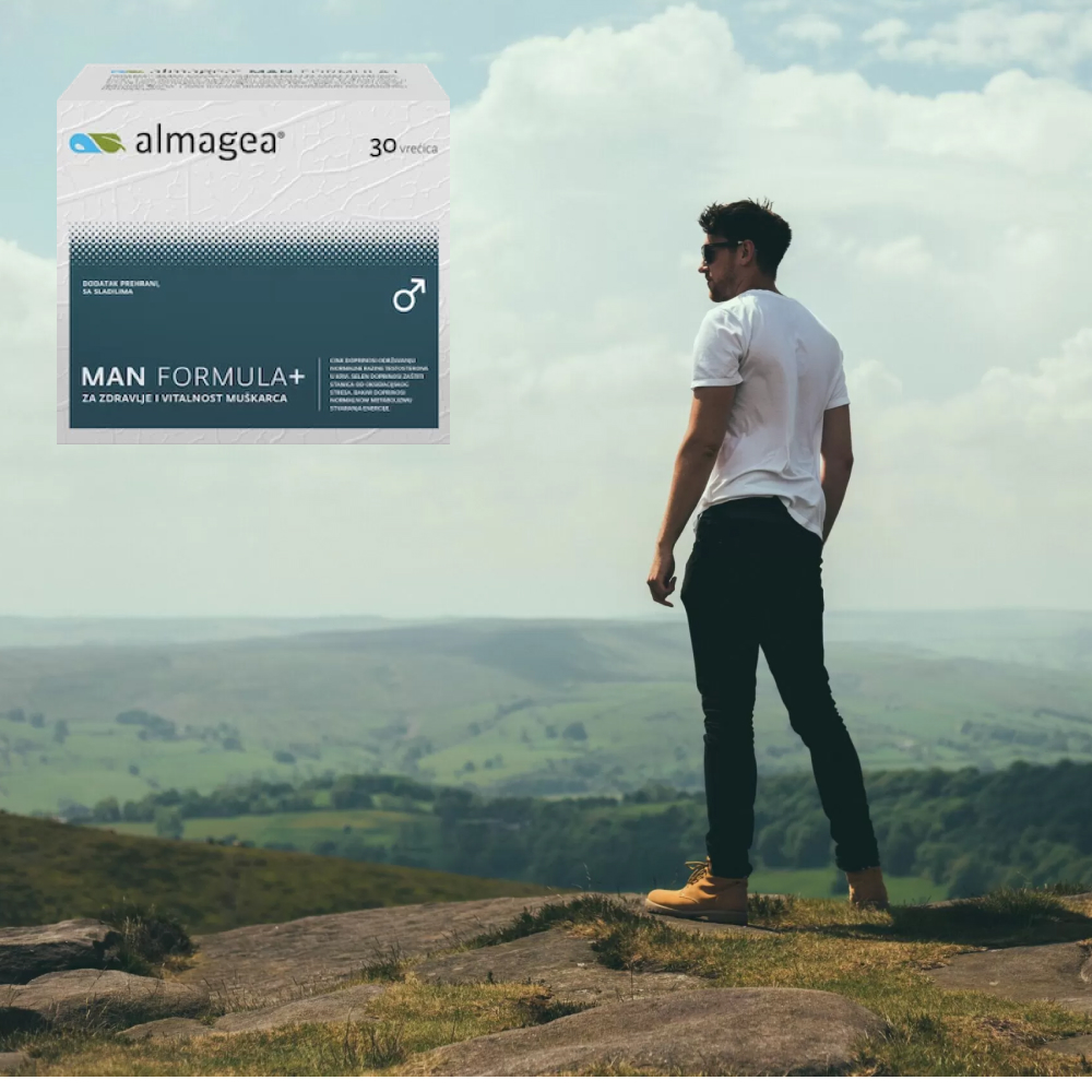 Almagea Man Formula+ za Vitalnost Muškaraca 30 vrećica - Slika 3