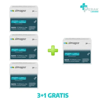 Almagea Man Formula+ za Vitalnost Muškaraca 30 vrećica 3+1 GRATIS