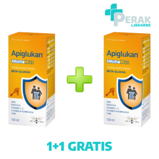Apipharma Apiglukan Imunomax Beta Glukan Sirup 1+1 GRATIS