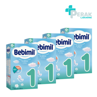 Bebimil 1 Početna Mliječna Hrana PAKET 4x600g