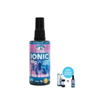 BE NATUR IONIC Mg SKIN&SPORT 5000, Za opuštajuću njegu kože nakon bavljenja sportom i težih fizičkih napora.