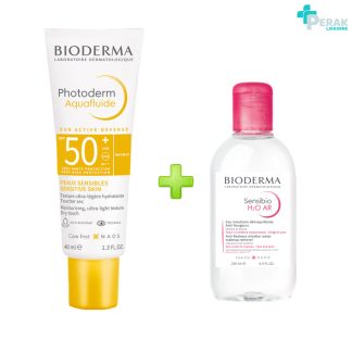 Bioderma Photoderm Aquafluide Invisible SPF50 + Sensibio Micelarna GRATIS