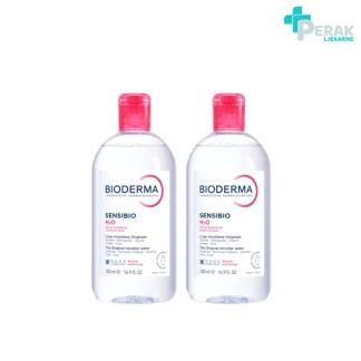 Bioderma Sensibio H2O Micelarna Voda 500 ml DUO