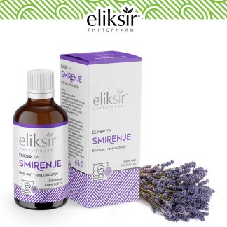 Eliksir za Smirenje 50ml, 5 biljaka koje garantovano smiruju nerve, liječe depresiju